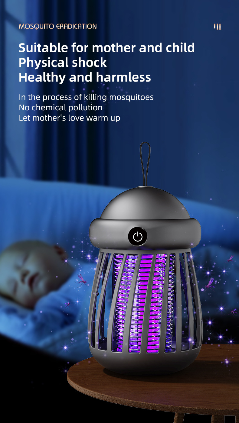 3D mosquito lure structure of the lamp