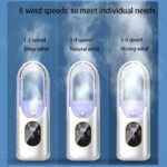 portable humidifier fan, silent fan,