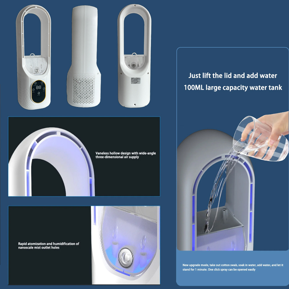 Demonstration of adding water and ice for extra cooling
