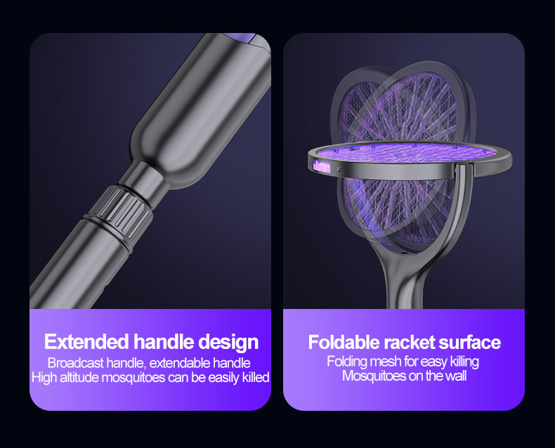 USB Type-C rechargeable mosquito swatter