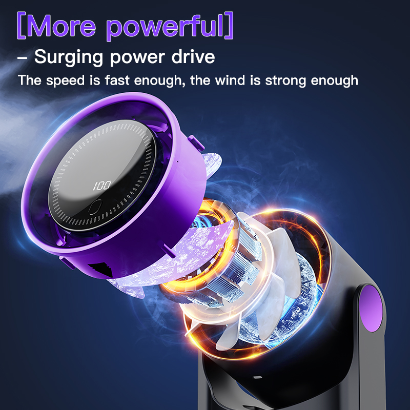 Safe bladeless fan design with enclosed airflow chamber