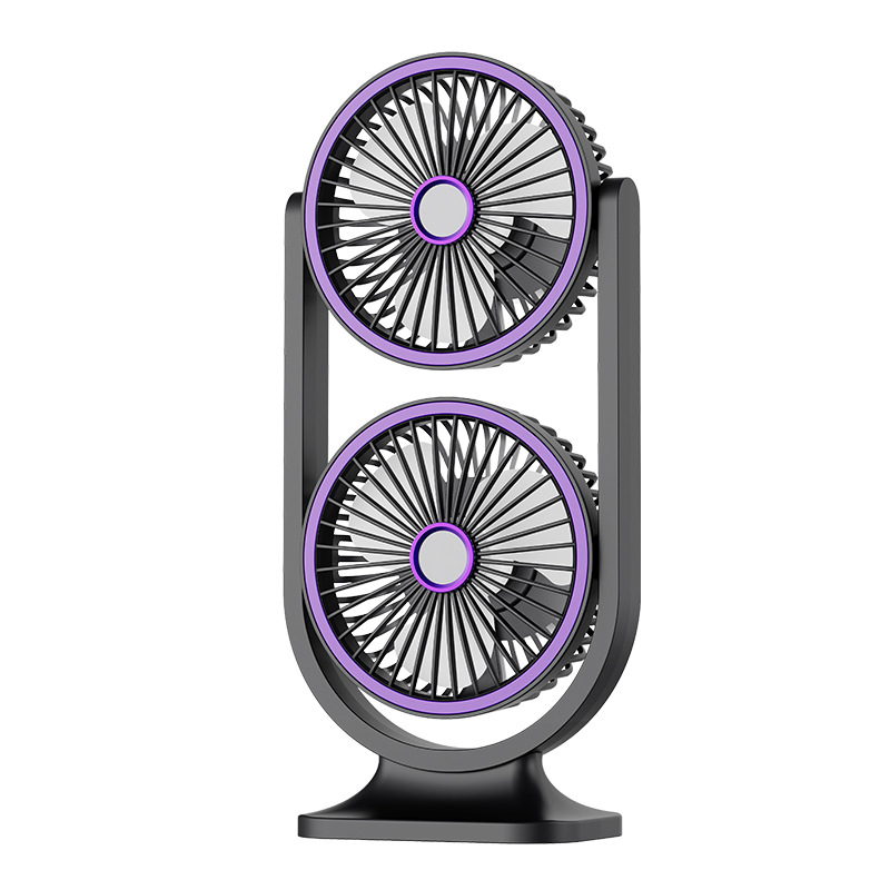 Dual Head Fan Running – Split Cooling Airflow for Two People