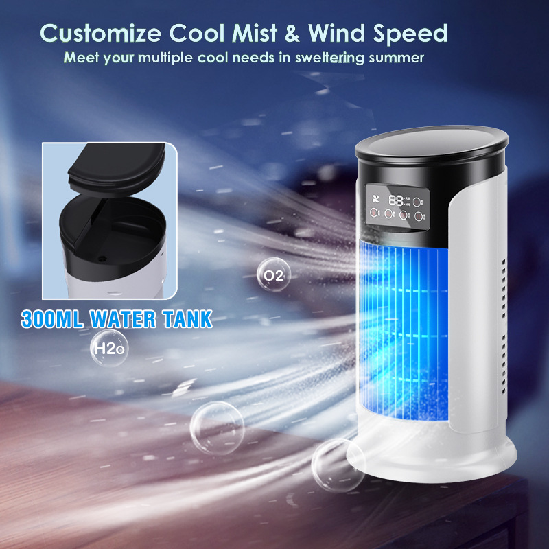 Cool mist function of the H02115 desktop air cooler