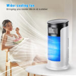 Air cooler with 6-speed fan control and 6-timer settings