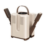 6-arm electric shoe dryer with foldable design front view