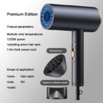 Noise reduction high-speed hair dryer for quiet drying