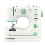 Dual-speed household sewing machine with 12 built-in stitches