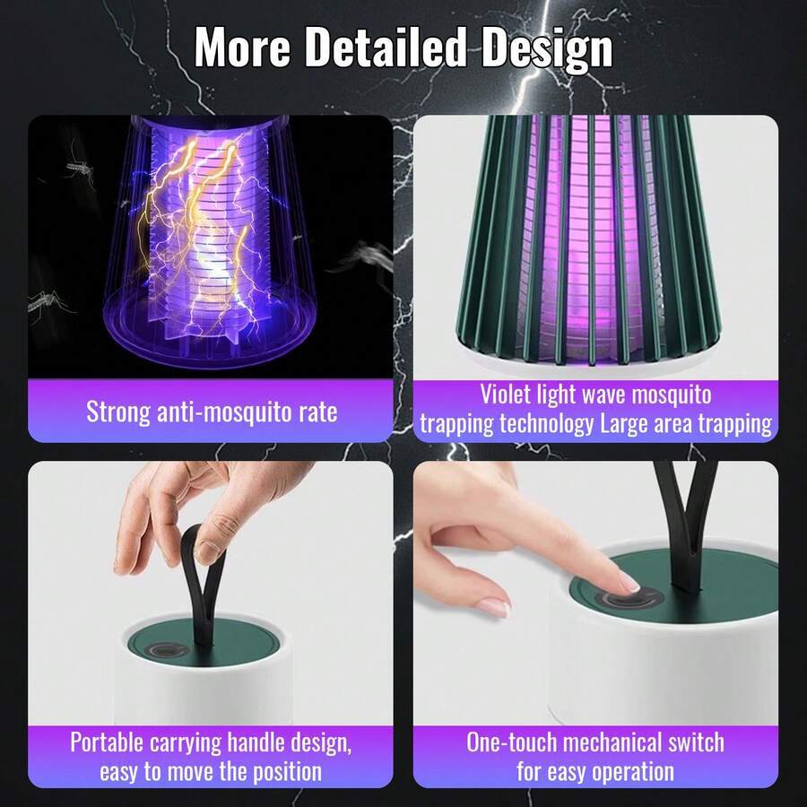 mosquito lamp used in camping environment